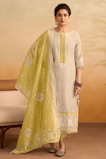 Load image into Gallery viewer, Premium South Cotton Jacquard Designer Straight Cut Salwar Suit
