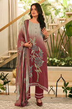 Load image into Gallery viewer, Elegant Organza Twill Embroidery Work Salwar Suit
