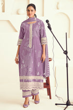 Load image into Gallery viewer, Pure Cotton Embroidery Block Print Salwar Kameez