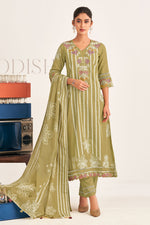 Load image into Gallery viewer, Designer Pure Mal Mal Cotton Khadi Block Print Salwar Suit