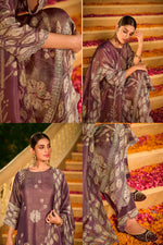 Load image into Gallery viewer, Premium Pure Organza Embroidered Salwar Kameez With Gold Zari Dupatta