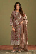 Load image into Gallery viewer, Everyday Wear Pure Cotton Block Printed Straight Cut Salwar Suit