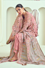 Load image into Gallery viewer, Pure Bemberg Georgette With Heavy Lucknow Embroidery Work Salwar Kameez