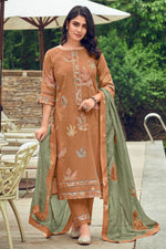 Load image into Gallery viewer, Stylish Cotton Digital Print Straight Cut Salwar Kameez