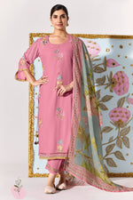 Load image into Gallery viewer, Traditional Mal Chanderi Embroidery Cotton Salwar Suit