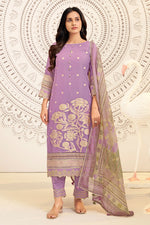 Load image into Gallery viewer, Designer Pure Linen Jacquard Suit With Hand Embroidery