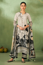 Load image into Gallery viewer, Beige Color Pure Muslin Silk Digital Print Long Suit