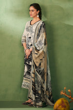Load image into Gallery viewer, Beige Pure Muslin Silk Digital Print Long Dress