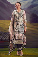 Load image into Gallery viewer, Pure Muslin Silk Digital Print Fancy Salwar Kameez