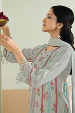 Load image into Gallery viewer, Graceful Handcrafted Print Cotton Salwar Kameez With Mal Cotton Dupatta