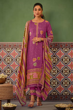 Load image into Gallery viewer, Pure Premium Muslin Silk Fancy Digital Print Designer Salwar Kameez