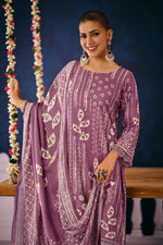 Load image into Gallery viewer, Pure Premium Pashmina Digital Print Casual Salwar Kameez