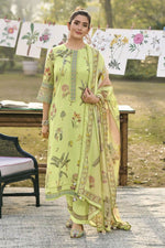 Load image into Gallery viewer, Daily Wear Digital Print Premium Malai Chanderi Suit