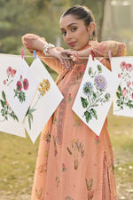 Load image into Gallery viewer, Premium Malai Chanderi Daily Wear Digital Print Dress