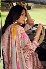 Load image into Gallery viewer, Pure Mal Mal Cotton Embroidered Digital Print Designer Salwar Kameez