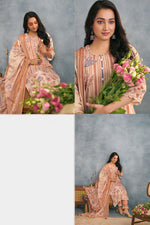 Load image into Gallery viewer, Women’s Pure Malmal Cotton Straight Fit Salwar Suit with Digital Print