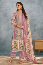 Load image into Gallery viewer, Soft Mal Mal Cotton Daily Wear Suit In Lavender Color