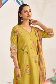 Pure Cotton Mal Mal Digital Print Salwar Kameez