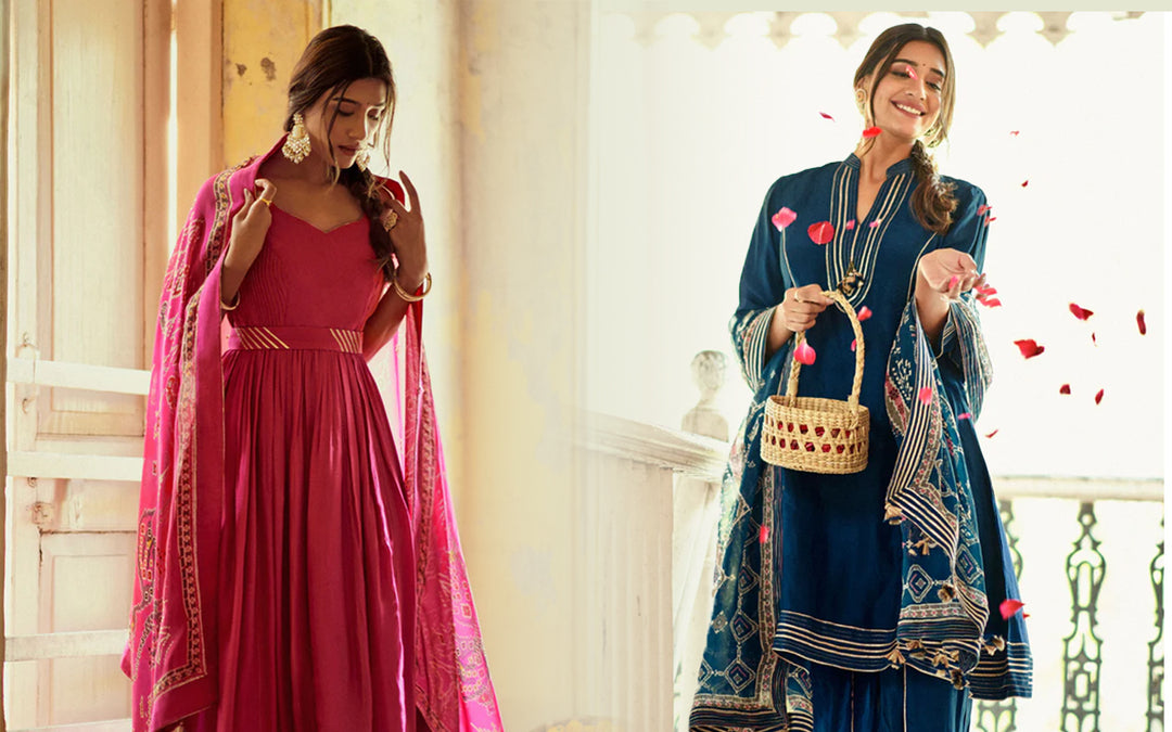 Elevate Ethnic Style with Luxury Russian Fabric in Designer Salwar ...