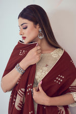 Load image into Gallery viewer, Cotton Fabric Beige Color Printed Salwar Suit
