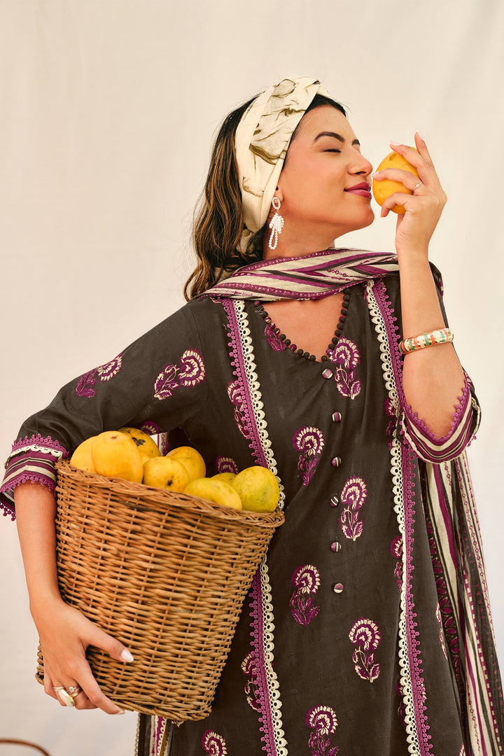 Premium Hand Block Printed Cotton Salwar Kameez