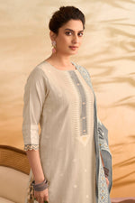 Load image into Gallery viewer, Elegant South Cotton Dyed Jacquard Daily Wear Salwar Kameez