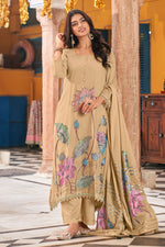 Load image into Gallery viewer, Premium Ethnic Linen Designer Salwar Kameez