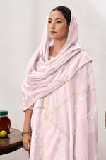 Load image into Gallery viewer, Pure Cotton Heavy Embroidery Patchwork Long Salwar Kameez
