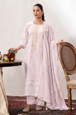 Load image into Gallery viewer, Pure Cotton Heavy Embroidery Patchwork Long Salwar Kameez
