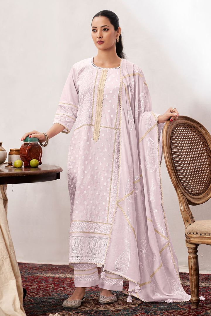 Pure Cotton Heavy Embroidery Patchwork Long Salwar Kameez