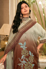 Load image into Gallery viewer, Designer Organza Twill Handwork Salwar Kameez With Lace Dupatta