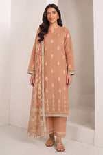 Load image into Gallery viewer, Pure Chanderi Jacquard Designer Embroidered Salwar Kameez