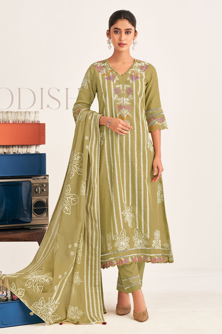 Designer Pure Mal Mal Cotton Khadi Block Print Salwar Suit