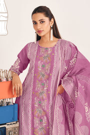 Traditional Pure Mal Mal Cotton Hand Block Printed Khadi Salwar Kameez
