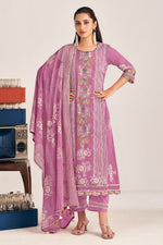 Load image into Gallery viewer, Traditional Pure Mal Mal Cotton Hand Block Printed Khadi Salwar Kameez