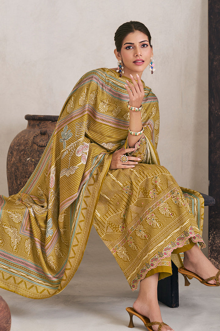 Digital Print Premium Corduroy Mustard Casual Dress Jay Vijay Prints Pvt. Ltd. Digital Print Premium Corduroy Mustard Casual Dress Jay Vijay Prints Pvt. Ltd.