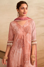 Load image into Gallery viewer, Designer Muslin Daily Wear Salwar Kameez With Embroidery Lace Work And Printed Dupatta