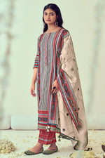 Load image into Gallery viewer, Pure Cotton Multi Color Digital Print With Embroidery Work Salwar Suit
