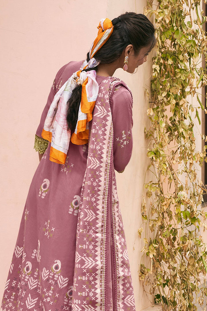 Pure Organdy Hand Block Print Daily Wear Salwar Kameez