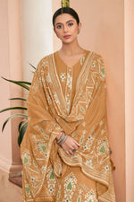 Load image into Gallery viewer, Pure Organdy Hand Block Print Designer Daily Wear Salwar Kameez With Mal Mal Dupatta