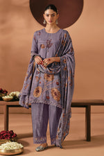 Load image into Gallery viewer, Premium Chinon Digital Print Embroidered Salwar Suit