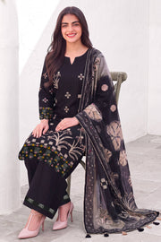 Cotton Lino Digital Print Handwork Casual Salwar Suit