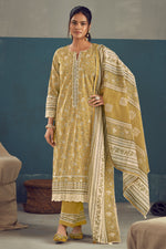 Load image into Gallery viewer, Premium Cotton Hand Block Print Straight Cut Salwar Suit