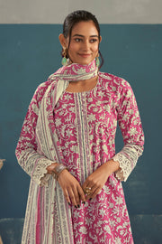 Designer Cotton Block Print Salwar Kameez Set