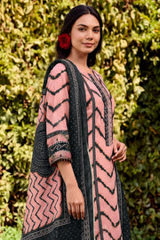 Digital Print Cotton Dress Material Set