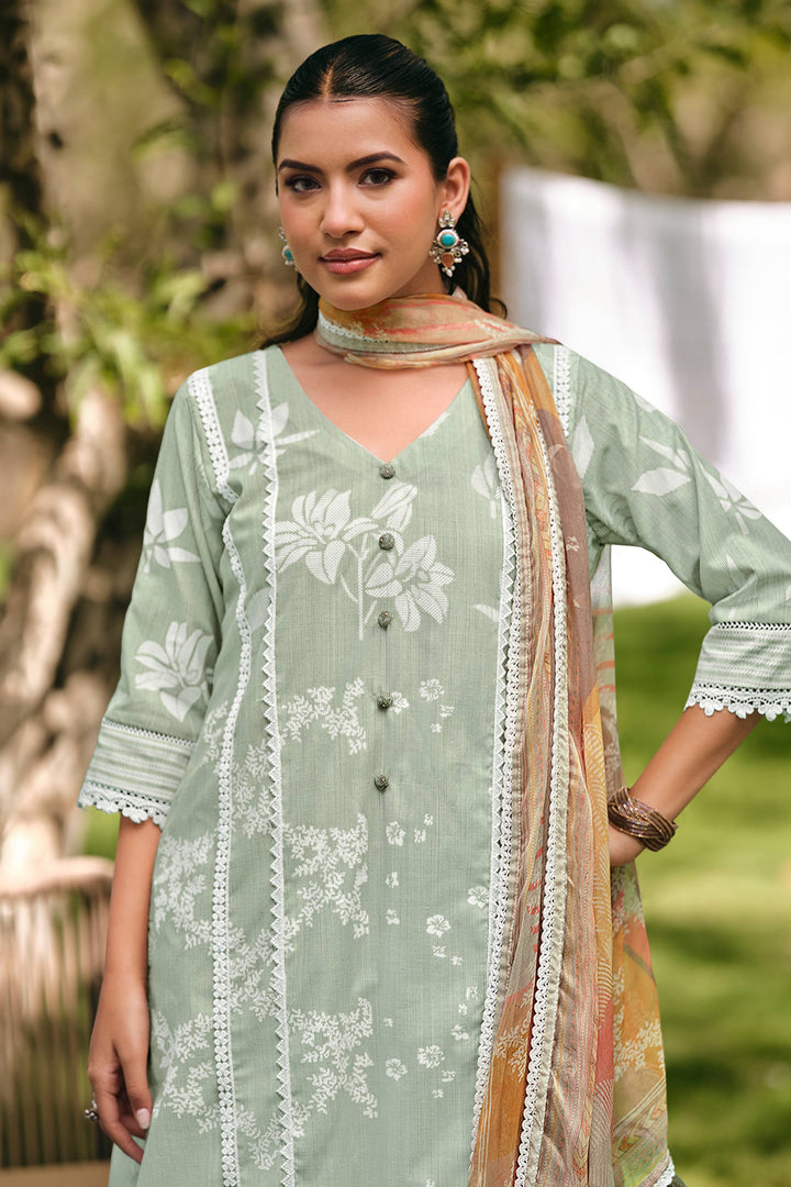 Ethnic South Cotton Printed Salwar Suit