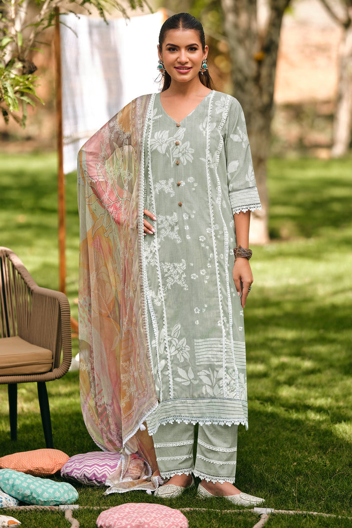 Ethnic South Cotton Printed Salwar Suit
