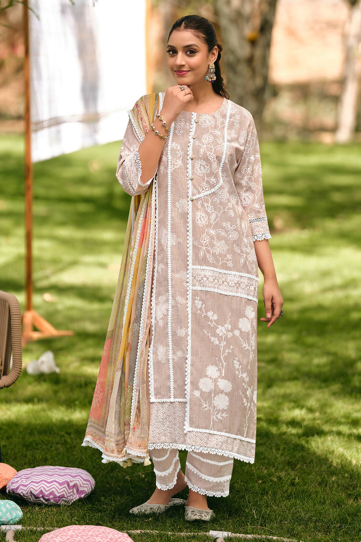 Classic South Cotton Ethnic Wear Salwar Kameez