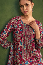 Load image into Gallery viewer, Pure Pashmina Digital Print Long Salwar Kameez
