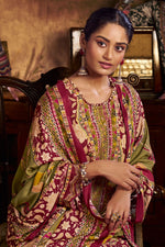 Load image into Gallery viewer, Premium Corduroy Digital Print Salwar Kameez
